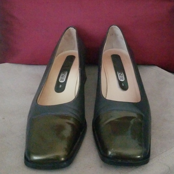 Gray Peter Kaiser leather pumps - Picture 3 of 7